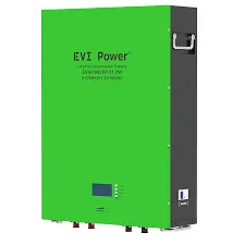 EVI Power 51.2V 100Ah Wall Mounted Lithium Battery – 5.12kWh