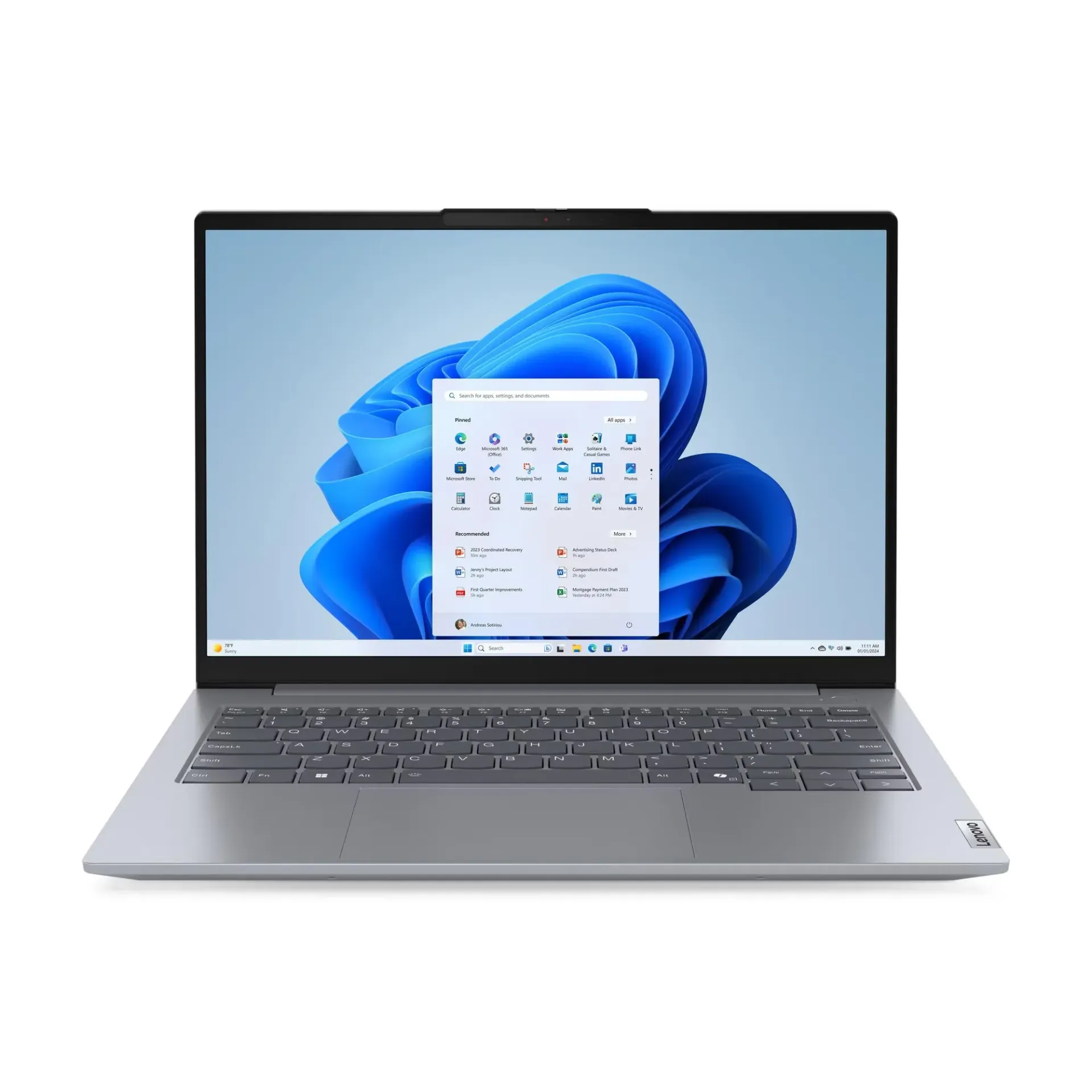 Lenovo ThinkBook 14 Gen 7 – Ryzen 5 7535HS, 16GB RAM, 512GB SSD